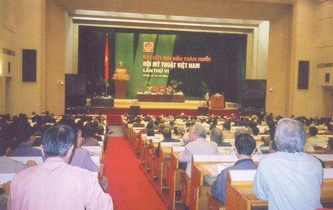 Đại hội Đại biểu toàn Quốc Hội Mỹ thuật Việt Nam lần thứ VI (Nhiệm kỳ 2004 – 2009) 